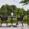 Hartman Sophie Element Arm tuinstoel - Carbon Black