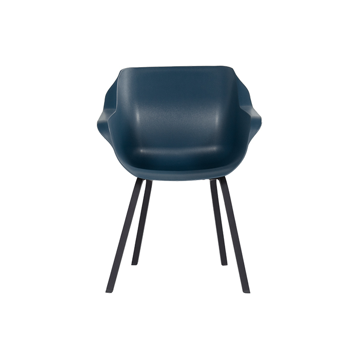 Hartman Sophie Element Arm tuinstoel – Steel Blue