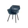 Hartman Sophie Element Arm tuinstoel – Steel Blue