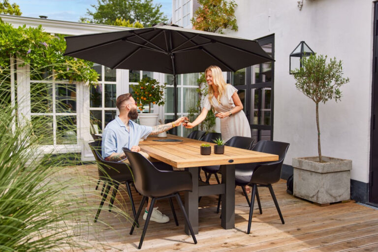Hartman Sophie Studio Arm tuinstoel - Carbon Black