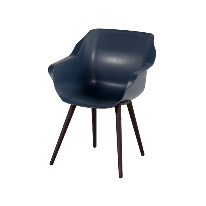 Hartman Sophie Studio Arm tuinstoel - Steel Blue