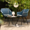Hartman Sophie Studio Arm tuinstoel - Steel Blue