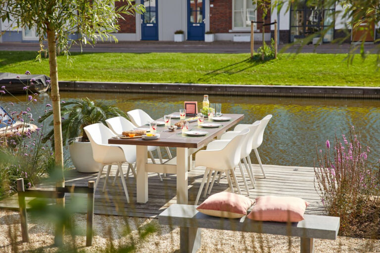 Hartman Sophie Studio Arm tuinstoel - Wit