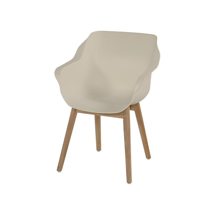 Hartman Sophie Studio Teak arm tuinstoel – Beige