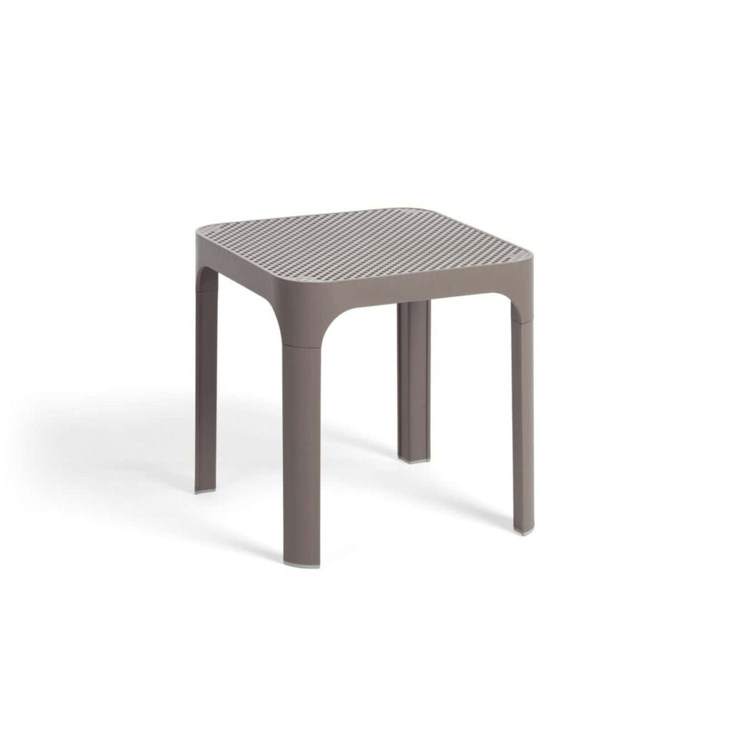 Nardi NET bijzet tafel 40x40cm - Tortora