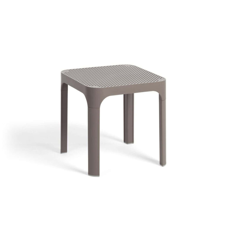 Nardi NET bijzet tafel 40x40cm - Tortora