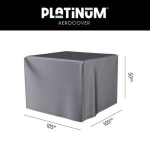 Platinum AeroCover lounge-, koffie-, vuurtafel beschermhoes 105x105xH50cm