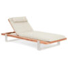 SUNS Nardo Ligbed + kussen - Camel Sand / Beachy Bouclé