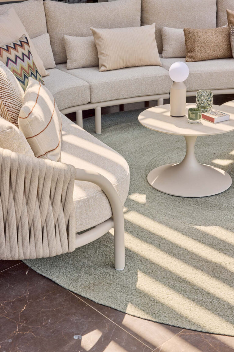 SUNS Nova lounge tuintafel 60cm - Camel Sand