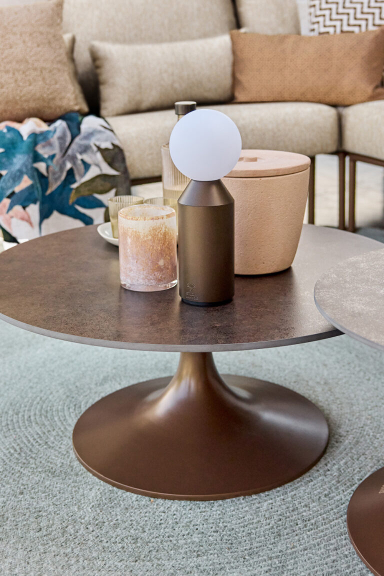 SUNS Nova lounge tuintafel 80cm - Bronze