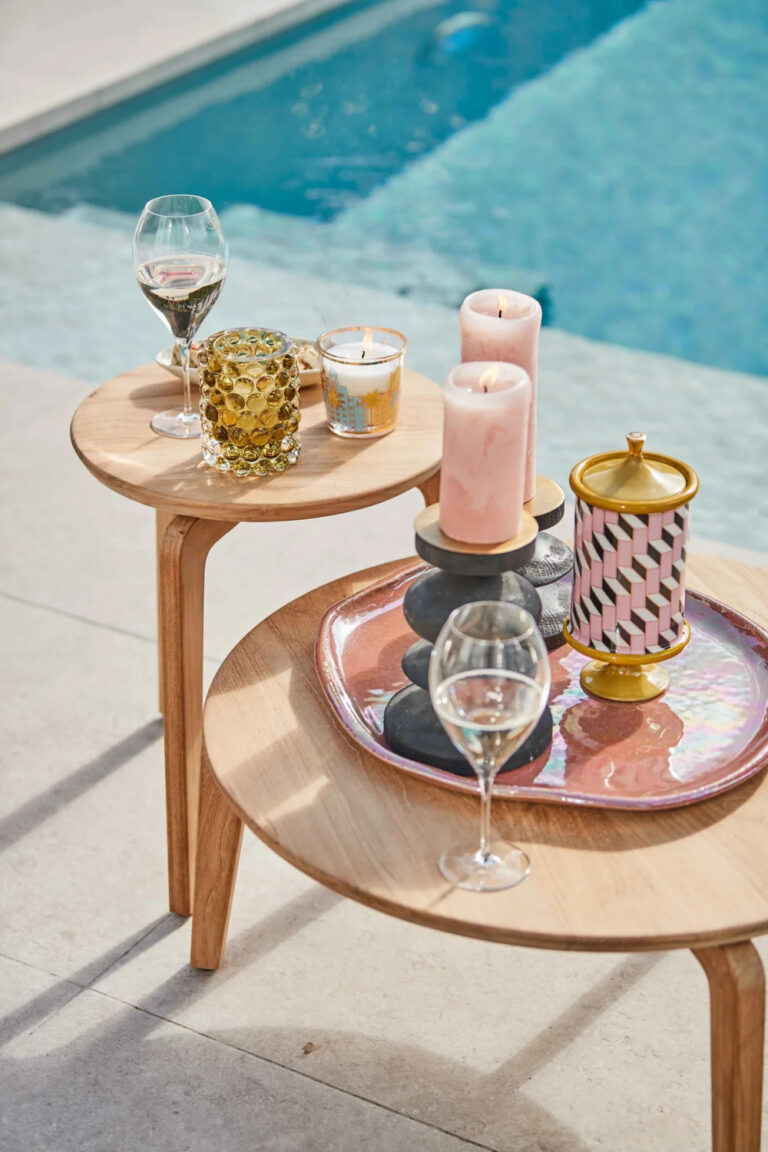 SUNS Termoli teak salon tafel 72x32cm