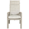 Valerie verstelbare tuinstoel + polywood arm - Taupe