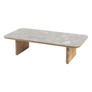 4 Seasons Outdoor Lucas salontafel teak/keramiek 120x60x30 cm