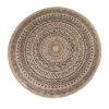 Buitenkleed Juto Brown 160 cm rond