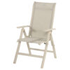 Hartman Alice comfort verstelbare tuinstoel - Beige