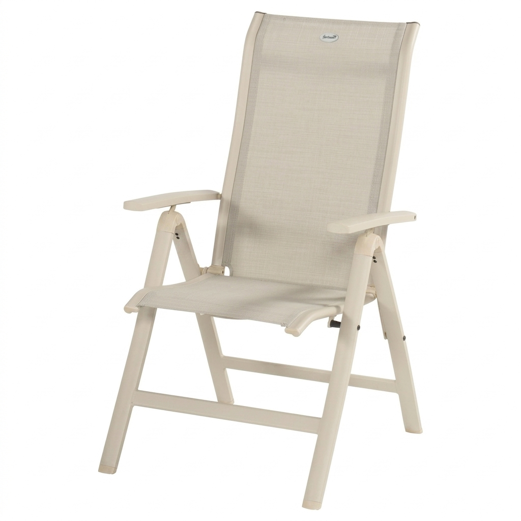 Hartman Alice comfort verstelbare tuinstoel - Beige