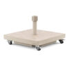 Platinum Sun & Shade Parasolvoet Ceramica 40kg verrijdbaar - Sandstone