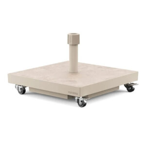 Platinum Sun & Shade Parasolvoet Ceramica 40kg verrijdbaar - Sandstone