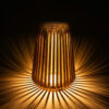 Solar vloerlamp LON Large 34cm - Teak