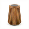 Solar vloerlamp LON Large 34cm - Teak