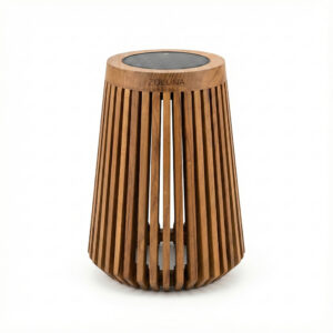 Solar vloerlamp LON Large 34cm - Teak
