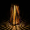 Solar vloerlamp LON XLarge 48cm - Teak