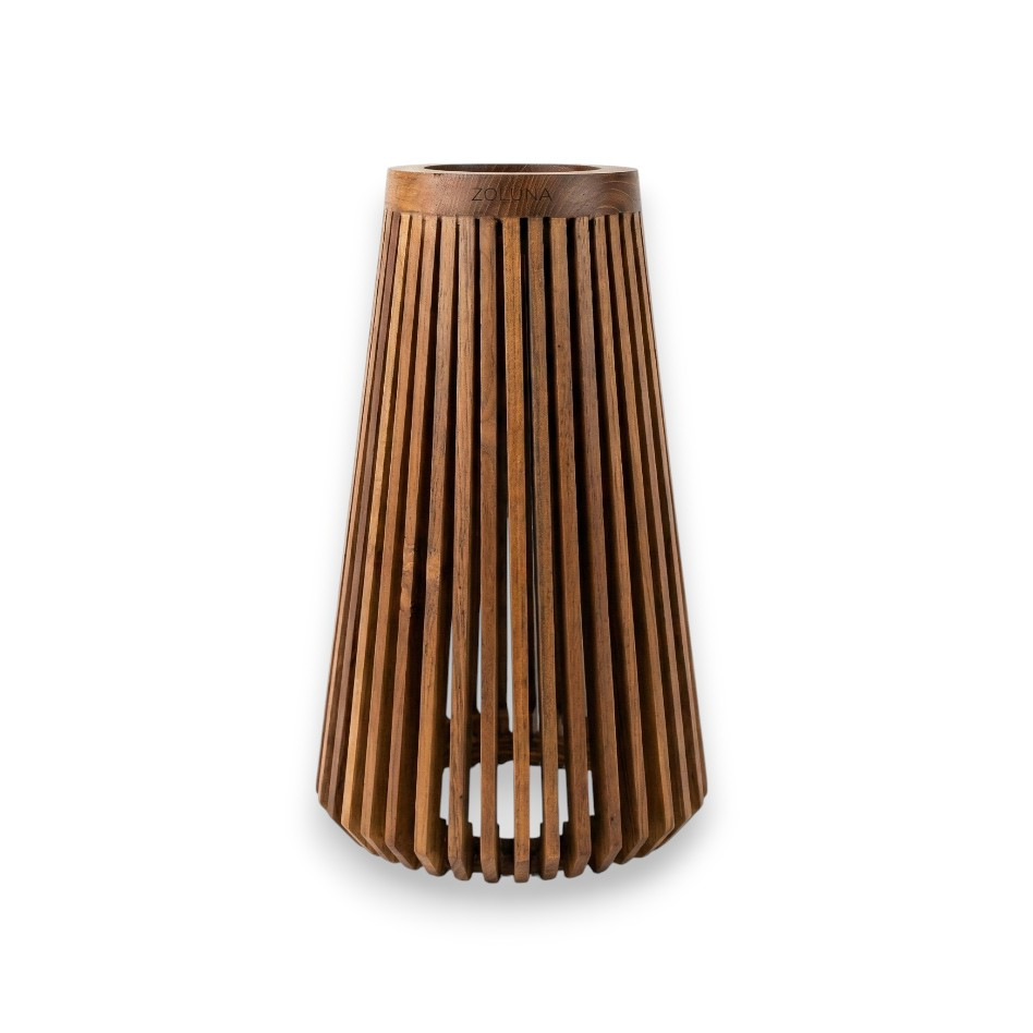 Solar vloerlamp LON XLarge 48cm - Teak