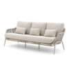 SUNS Casto 2,5-zits loungebank - Camel Sand