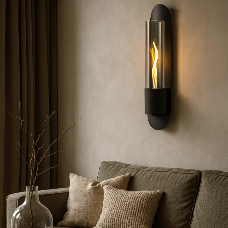Tenderflame Cycloflame Wall wandhaart - Zwart