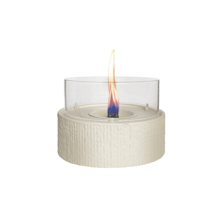 Tenderflame VT Wonen Glow Cafe 18 Wit tafel vuur