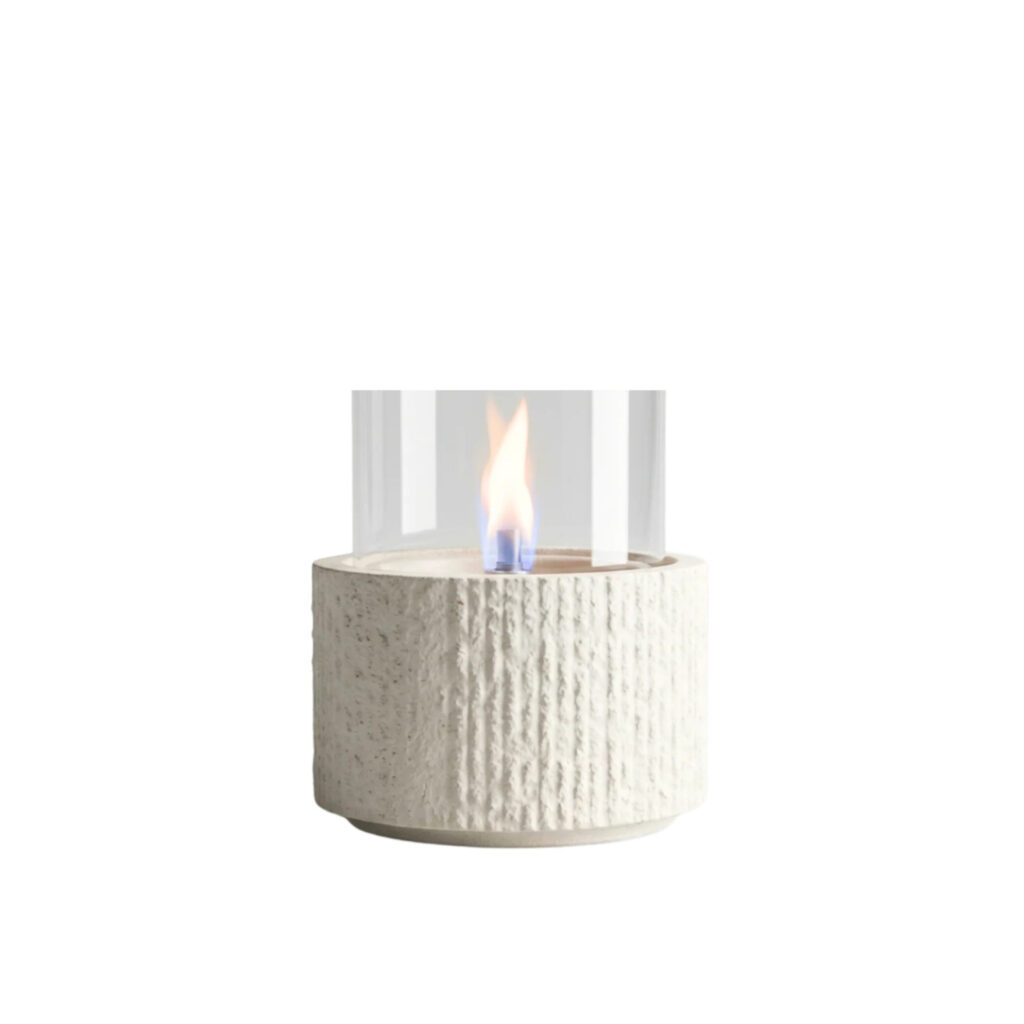 Tenderflame VT Wonen Glow Lotus 12 Wit tafel vuur