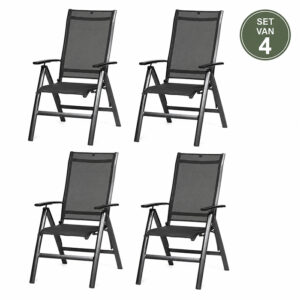 Kettler Legato Curve XL standenstoel - Set van 4 stuks (showmodellen)