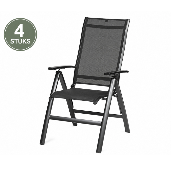 Kettler Legato Curve XL standenstoel - Set van 4 stuks (showmodellen)