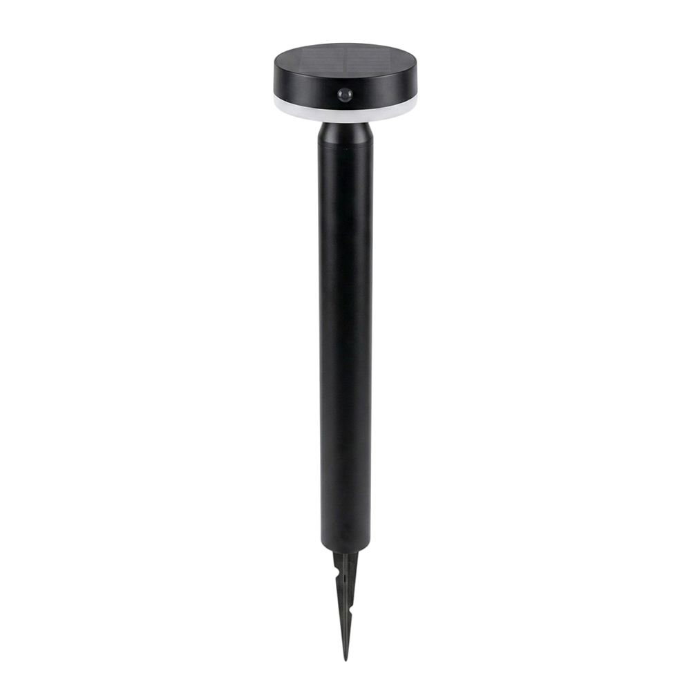 Solar Priklamp Guus met Bewegingssensor - Warm Wit - USB Oplaadbaar - Aluminium