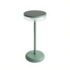 Solar Tafellamp Bobbie Fresh Green - Touch Dimbaar - 8 branduren - USB laadoptie - extra warm wit