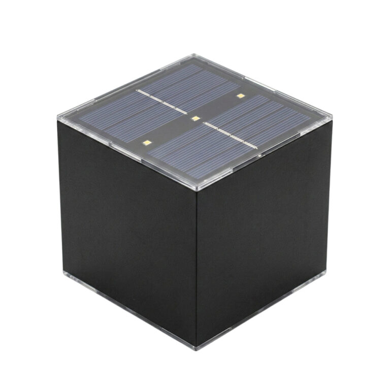 Solar Wandlamp Marga Vierkant | Warm Wit - Up & Down - 2 functies