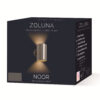 Solar Wandlamp Noor RVS - Up & Down - 2 Functies