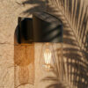 Solar Wandlamp Rob Aluminium - Warm Wit - 2 functies