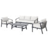 Monti loungetafel 126 x 65 x H37cm