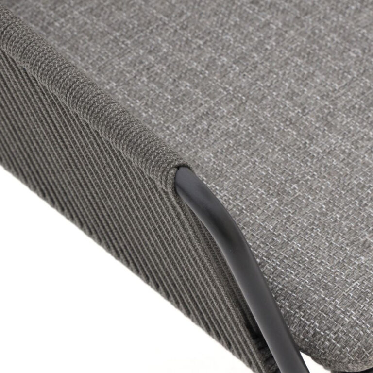 SUNS Punta loungestoel + voetenbank Carbon Grey