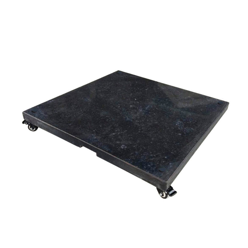 Zweefparasolvoet 90 KG + zwenkwielen