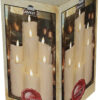 LED Druipkaars Wax 7 X 3D Vlam Ivoor