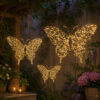 LED Vlinder 600LED + Flash 43cm - Classic Warm
