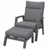 Ohio 2-delige balkon loungeset Antraciet