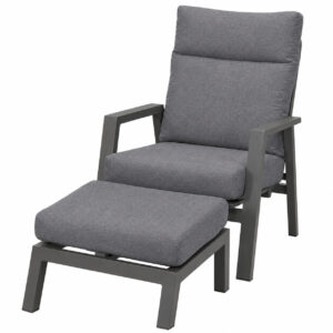 Ohio 2-delige balkon loungeset Antraciet