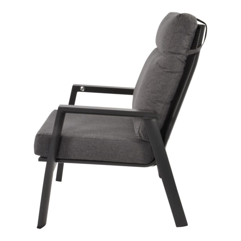 Ohio 2-delige balkon loungeset Antraciet