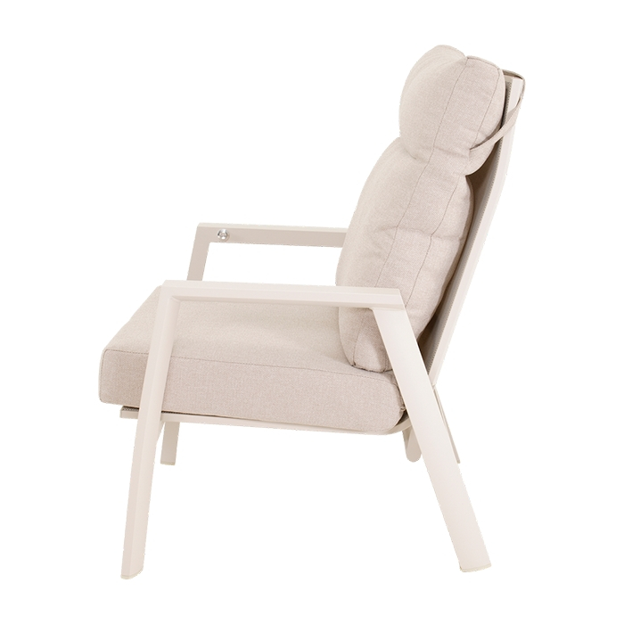 Ohio 2-delige balkon loungeset Crema