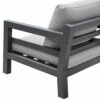 Yoi Midori 4-zits loungebank – Dark Grey / Mixed Grey