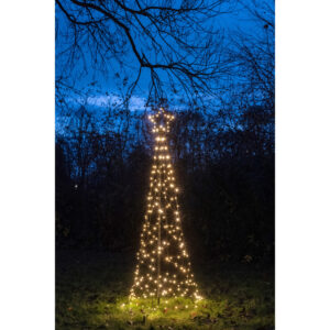 Boom met ster 200cm 236 LED Classic Warm + Flash