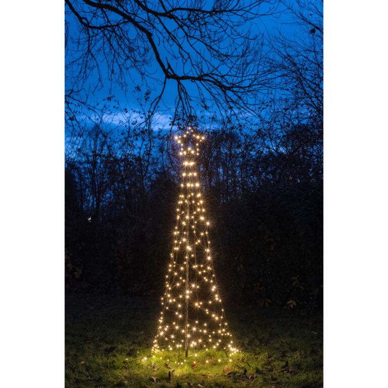 Boom met ster 200cm 236 LED Classic Warm + Flash